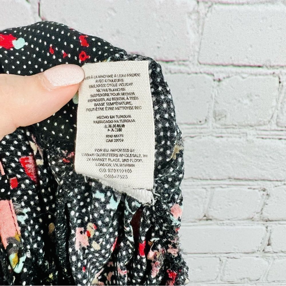 Free People Suns Out Floral Smocked Cropped Halter Top - Picture 11 of 14